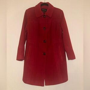 London Fog Single Breasted Wool Coat